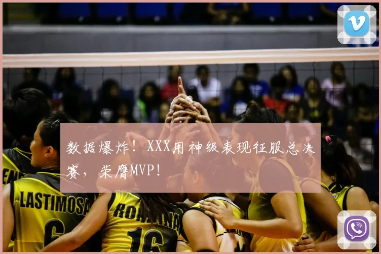 数据爆炸！XXX用神级表现征服总决赛，荣膺MVP！