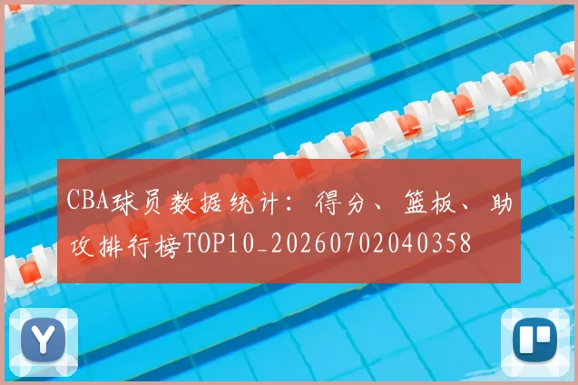 CBA球员数据统计：得分、篮板、助攻排行榜TOP10_20260702040358